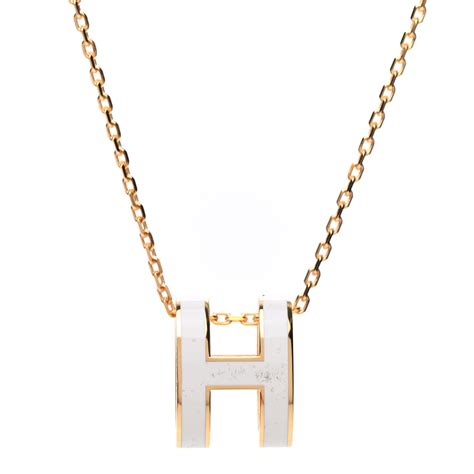 hermes h pendant|14k gold h pendant.